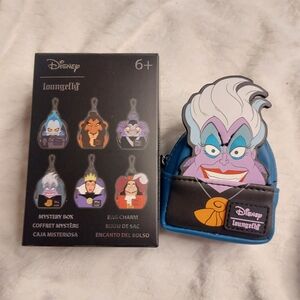 Loungefly Disney Villains Mystery Mini Backpack Bag Charm - Ursula